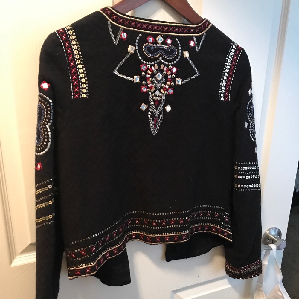 Mango Embroidered Jacket - Picture 2 of 2